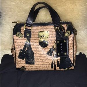 Small L.A.M.B satchel handbag